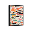 Frenzy of Fish Wall Art