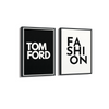 Tom Ford & Fashion Set of 2 Art