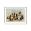 Nubian women at Kortie on the Nile illustration by David Roberts (1796–1864) Landscape Art