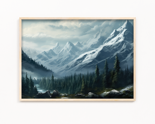 Frozen Majesty Wall Art