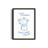 Take a Break Drink some Coffee Cravings Wall Art