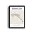 Banana Leaf Modern Line Wall Art