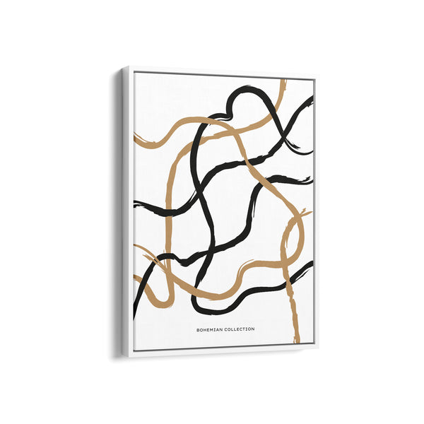 Random intersection Boho Modern Wall Art