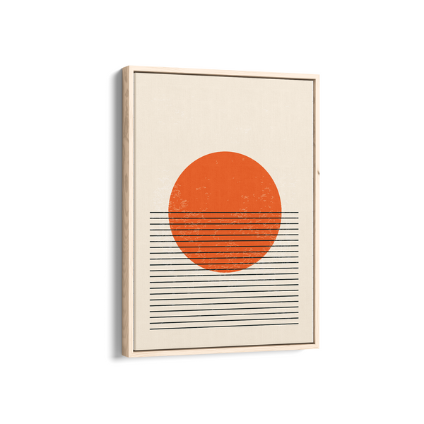 Azure Geometric Modern Wall Art