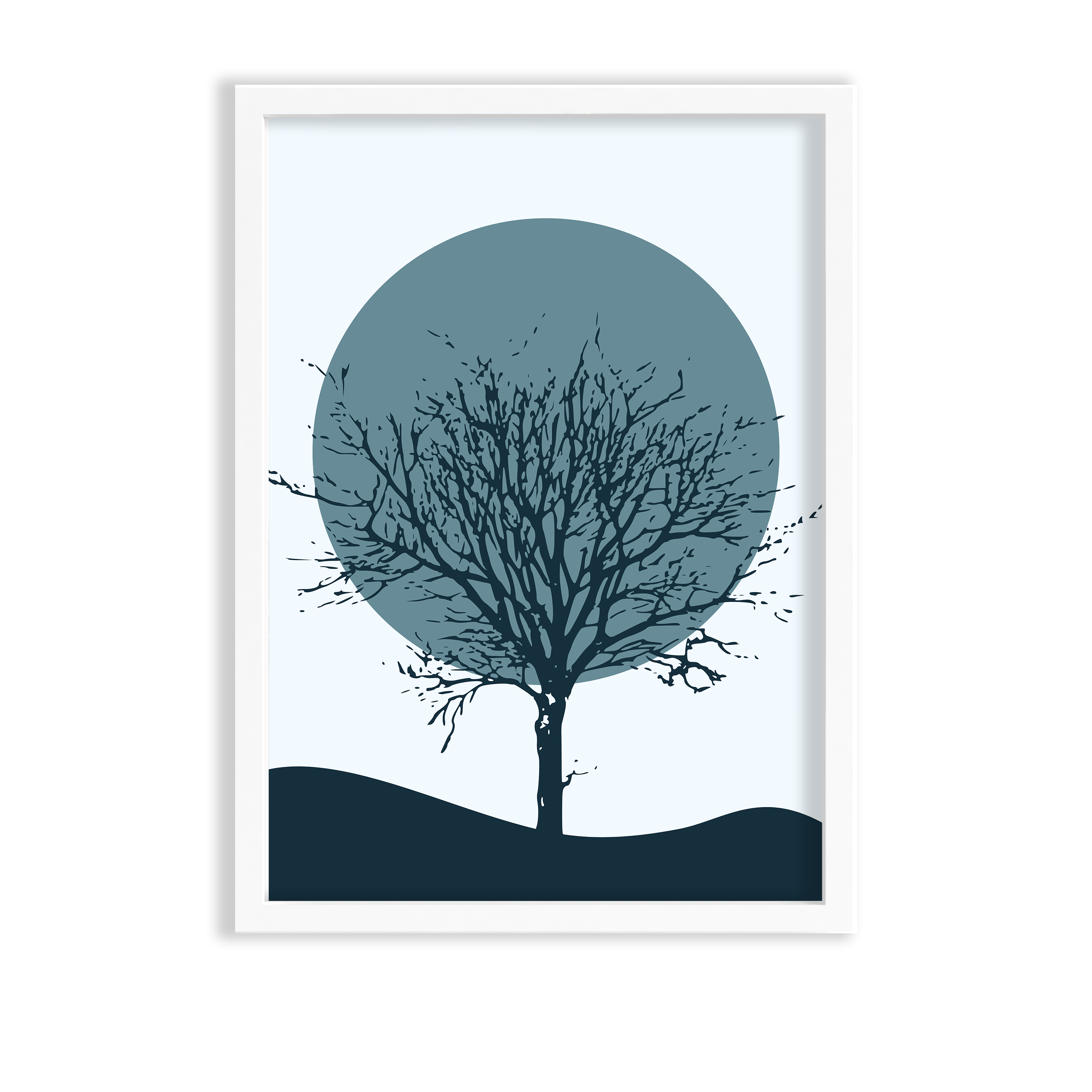 Child of Time Landscape Modern Wall Art