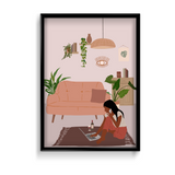 Work From Home - Modern Wall Art