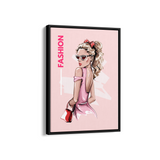 Pink is my weapon, Fashion Poster