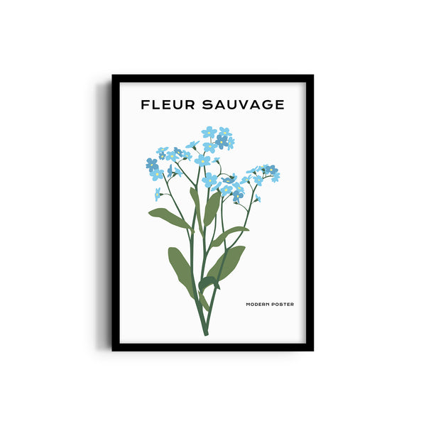Blossom Beauty Botanical Modern Wall Art