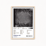Everyday life Coldplay Album Poster