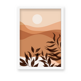 Reflection - Minimal Landscape Modern Wall Art