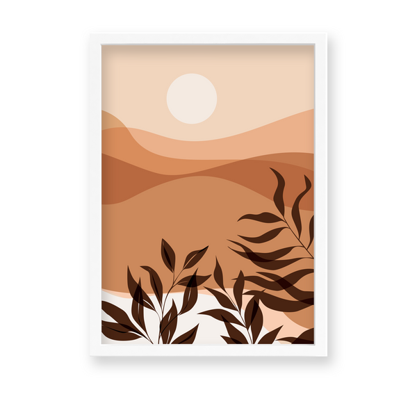 Reflection - Minimal Landscape Modern Wall Art