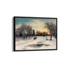 Christmas Eve (1885) by W. C. Bauer Wall Art