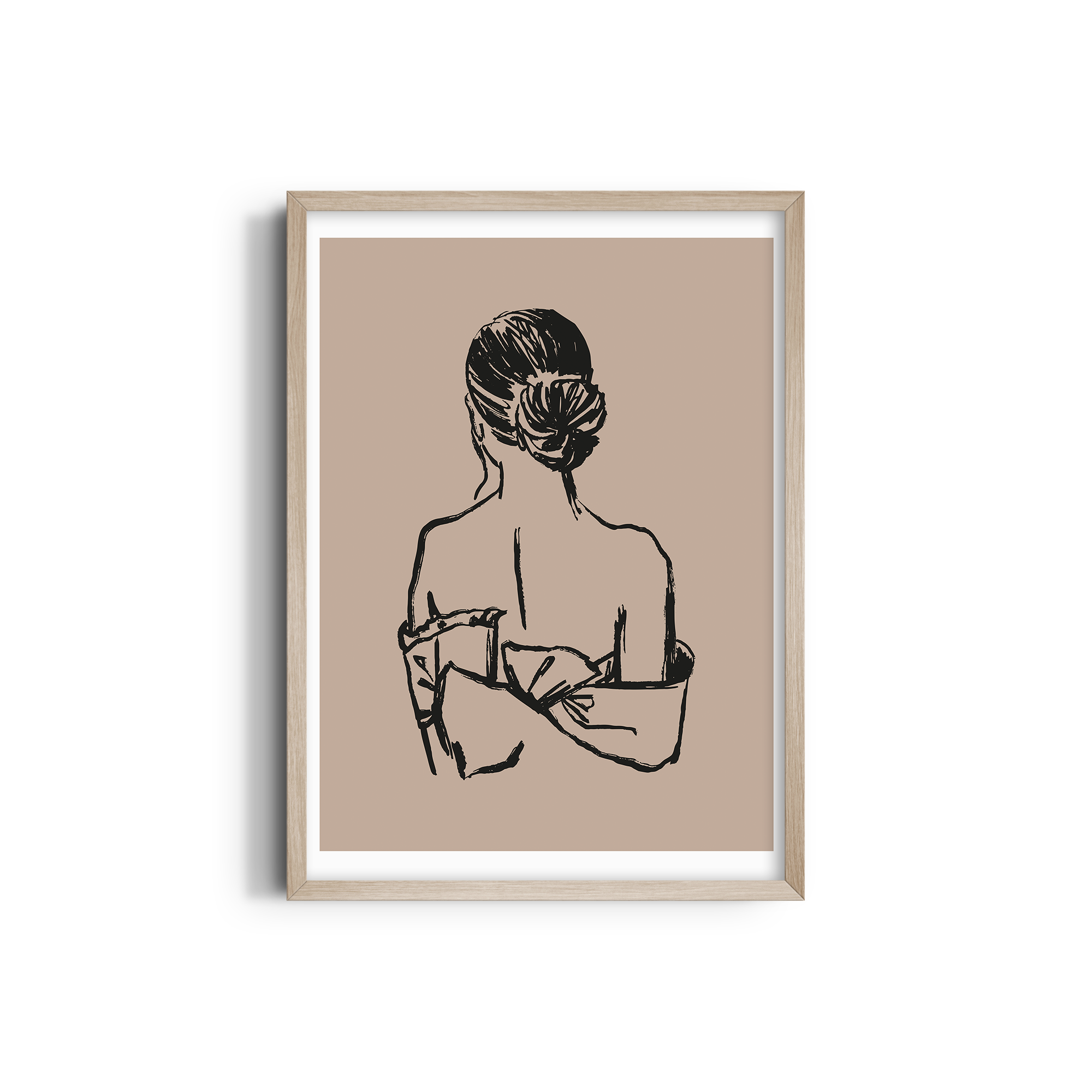 Reflective Grace Dancing Wall Art