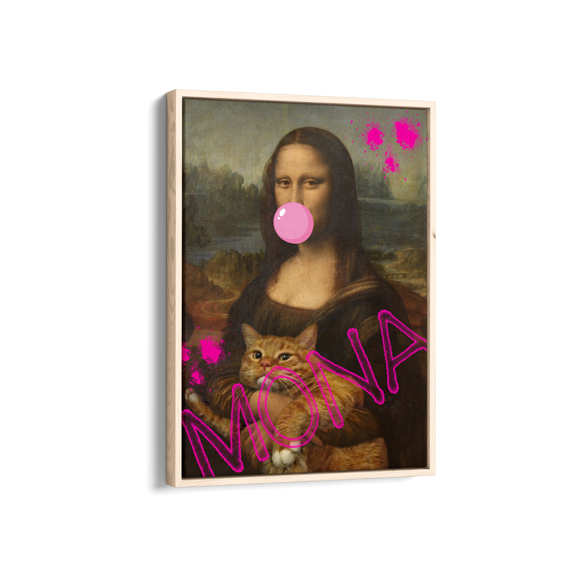 A Modern Mona Pop Wall Art