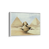 The Great Sphinx Pyramids of Gizeh (Giza) illustration by David Roberts (1796–1864) Landscape Art