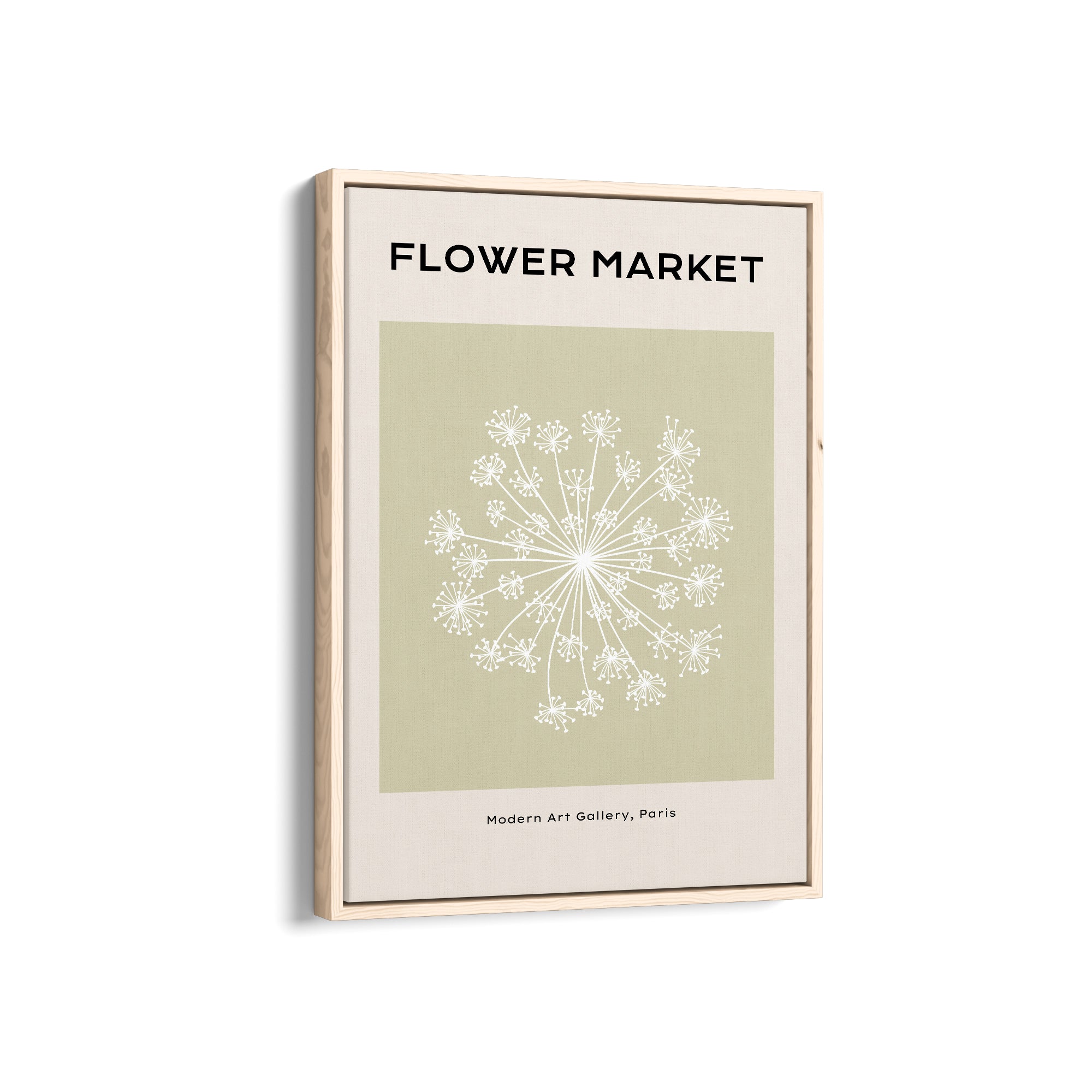 Flower Whispers Botanical Modern Wall Art