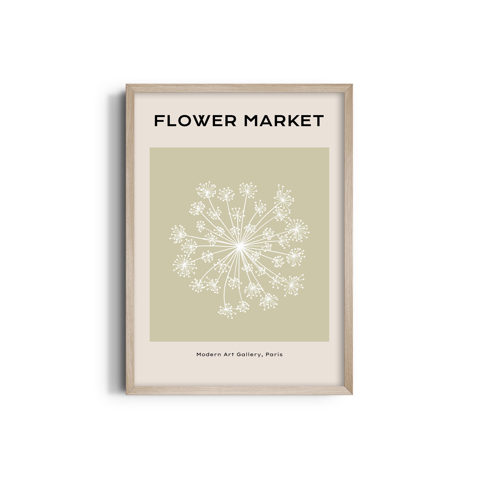 Flower Whispers Botanical Modern Wall Art