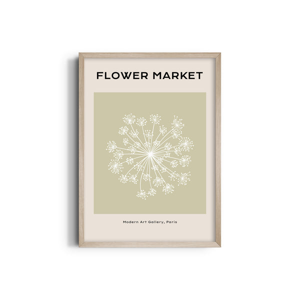 Flower Whispers Botanical Modern Wall Art