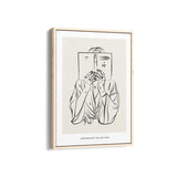 Me time Modern Line Wall Art