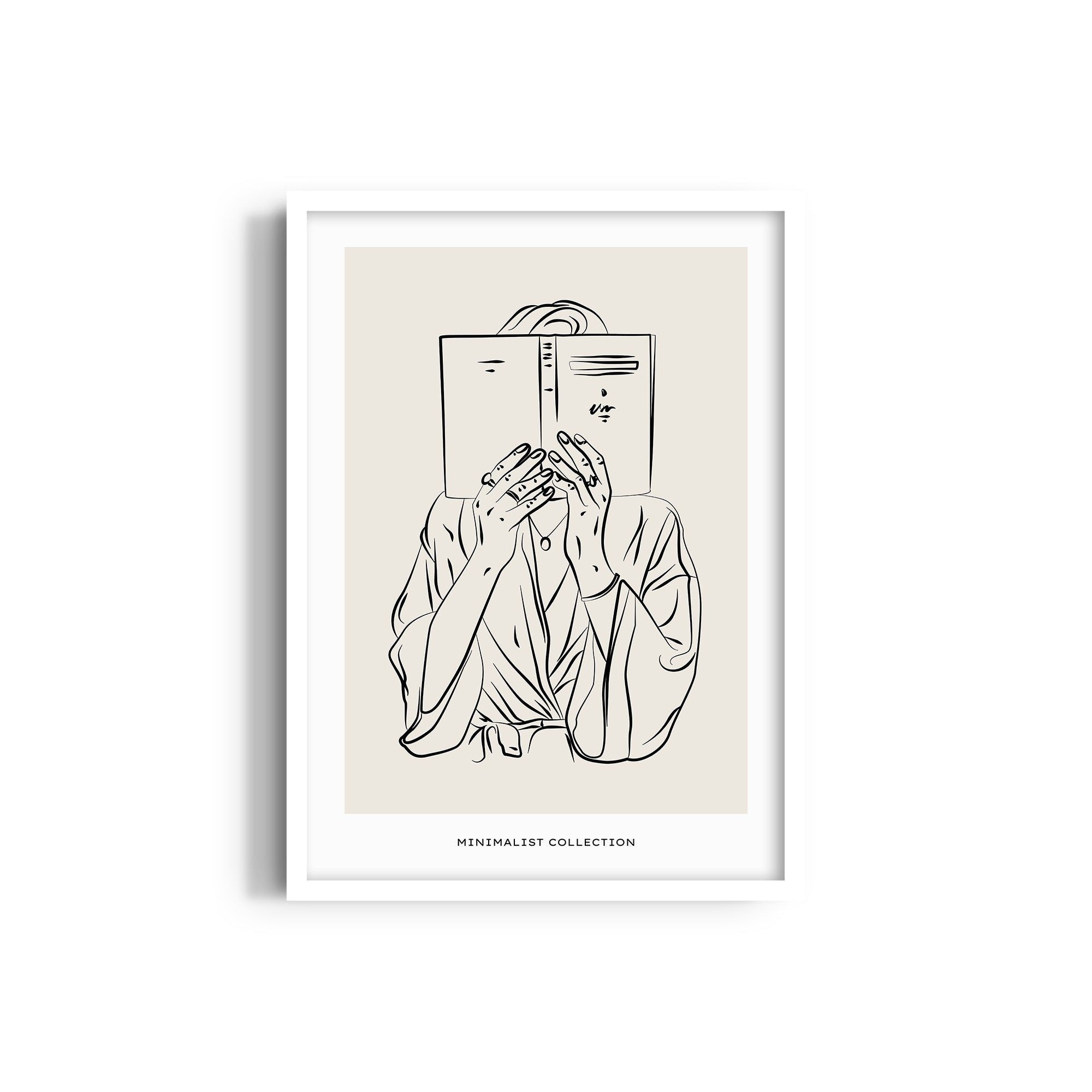 Me time Modern Line Wall Art