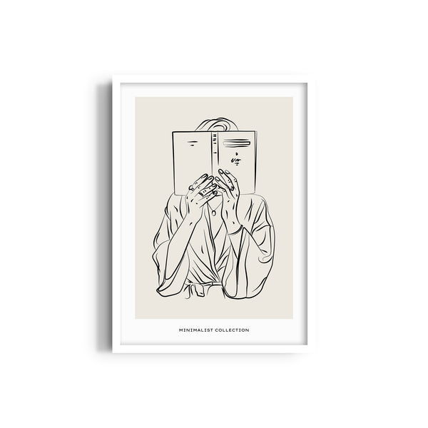 Me time Modern Line Wall Art