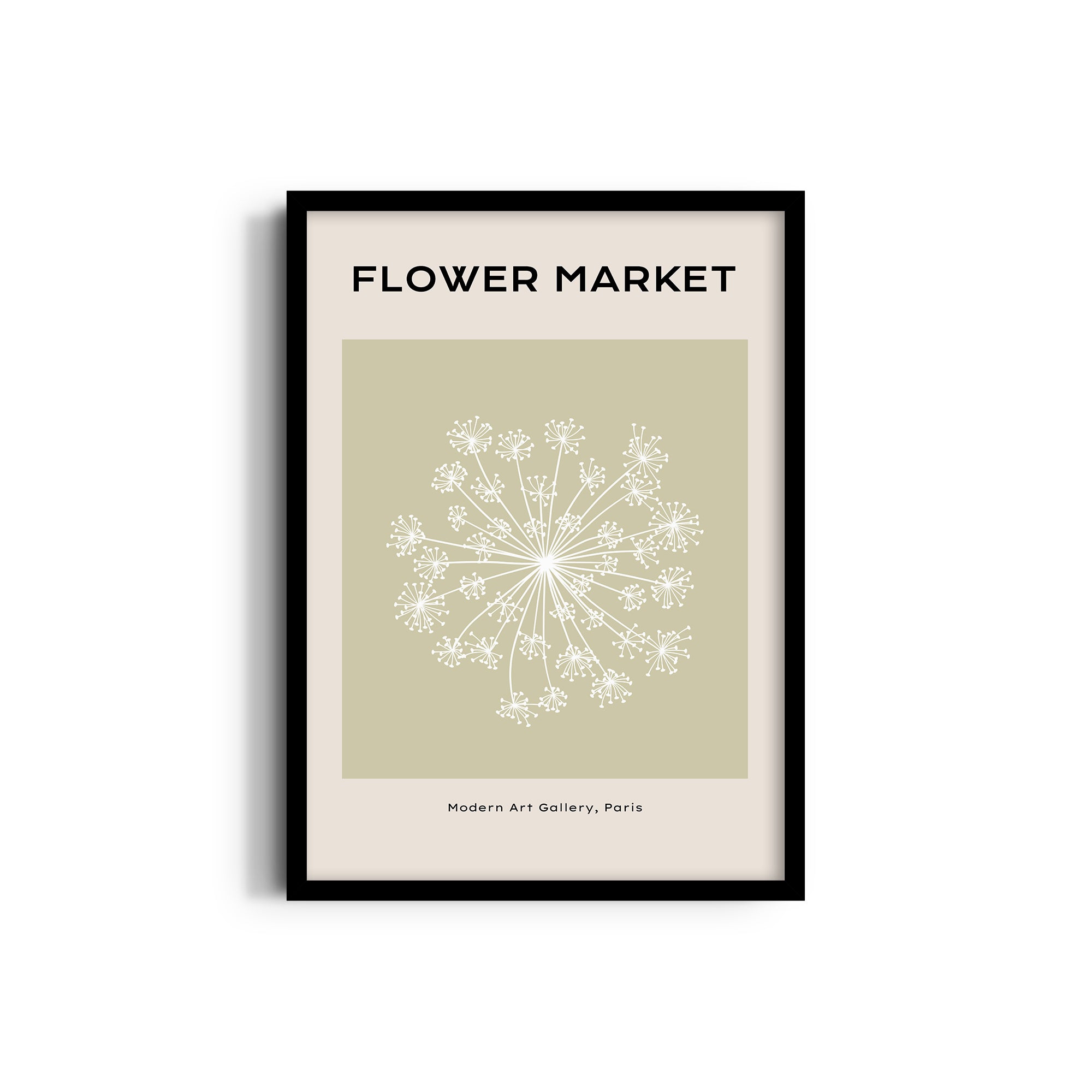 Flower Whispers Botanical Modern Wall Art