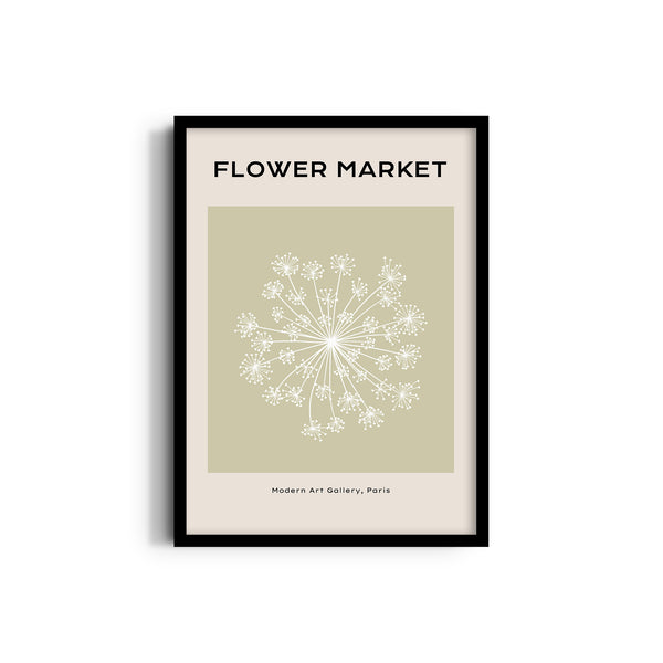 Flower Whispers Botanical Modern Wall Art