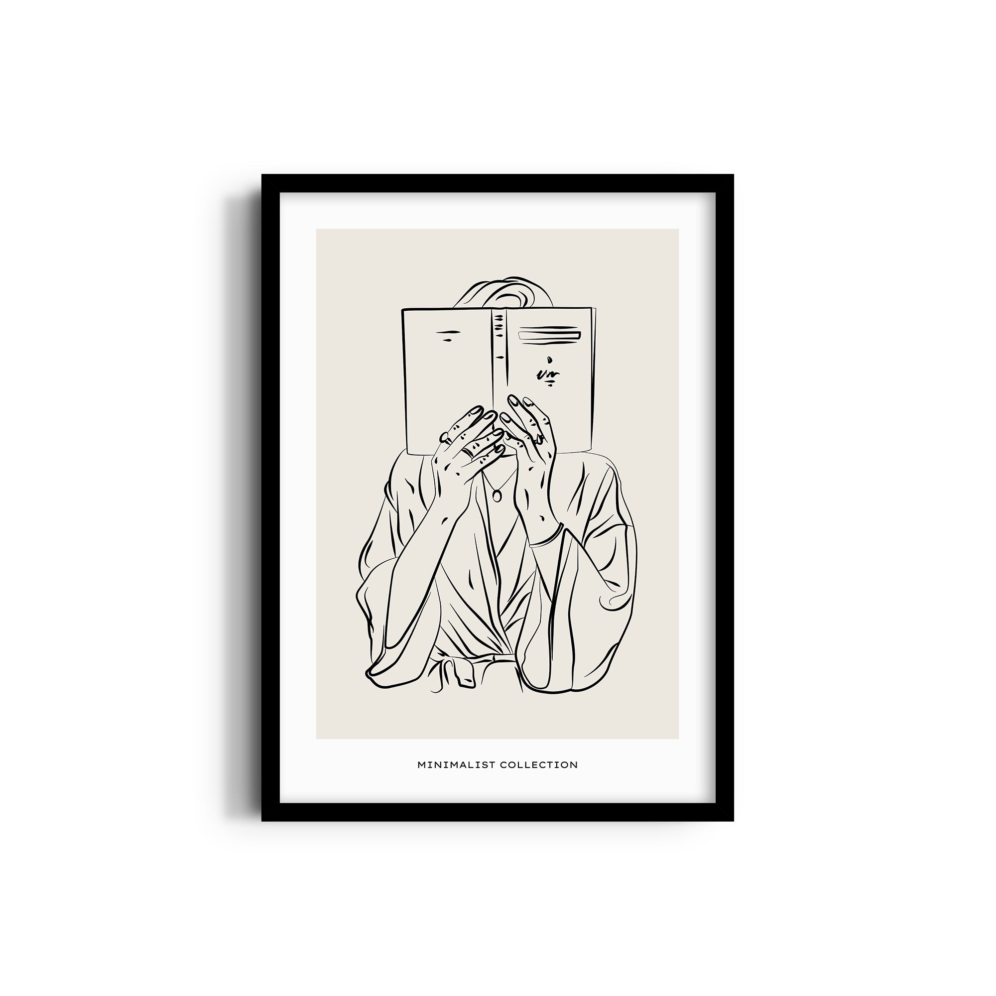 Me time Modern Line Wall Art