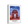 New Delhi Colored City Art