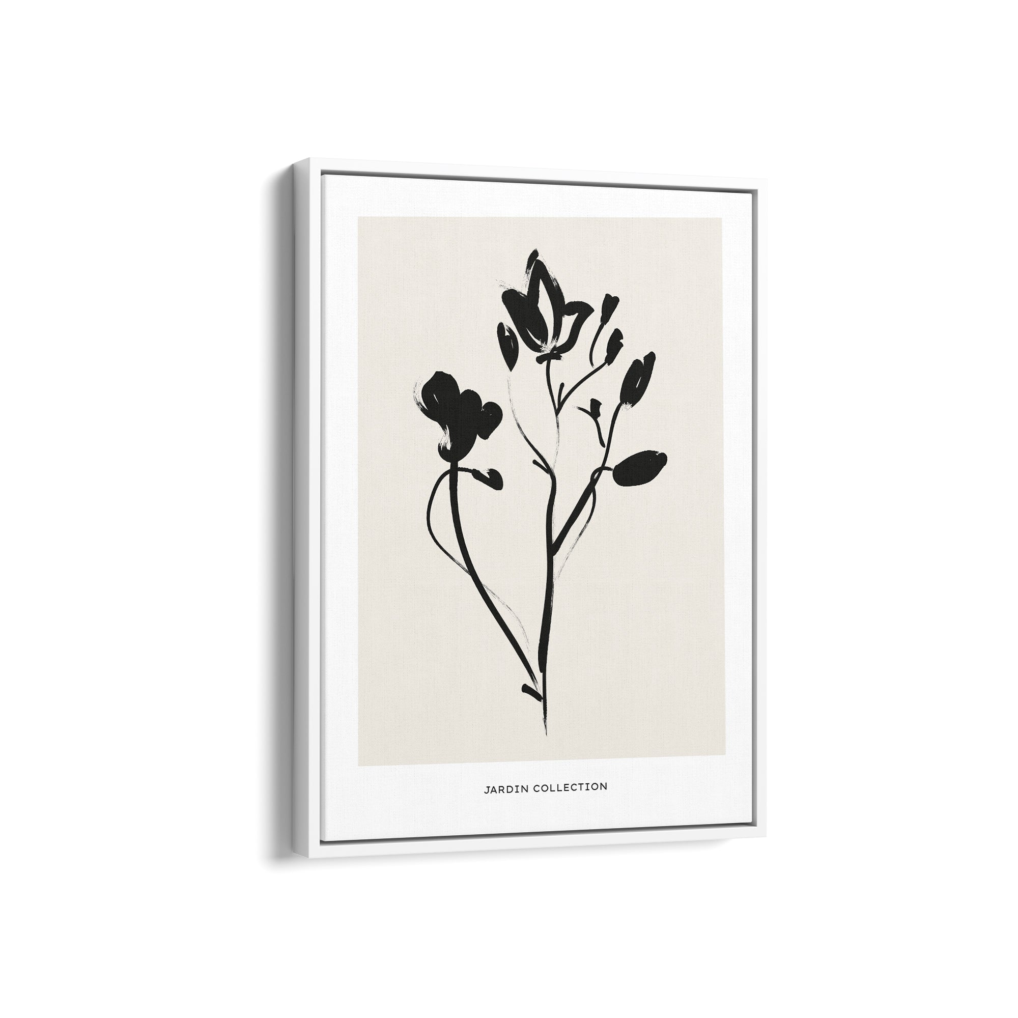 Dark Flower Boho Modern Wall Art