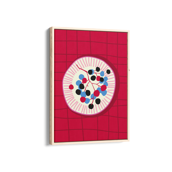 Crimson Feast Artistic Wall Art