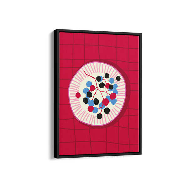 Crimson Feast Artistic Wall Art