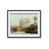 The hypaethral temple at Philae called the Bed of Pharaoh illustration by David Roberts (1796–1864) Landscape Art