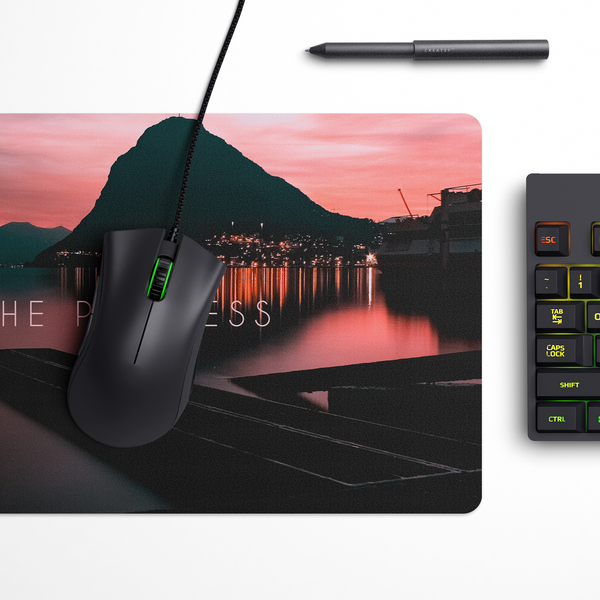 Trust the process Landscape Desk Mat | Desk Pad | Mouse Pad