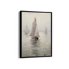 Vessels Adrift on Calm Seas Wall Art