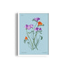 Floral Frescoes Botanical Modern Wall Art