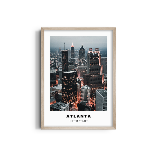 Atlanta Colored City Art