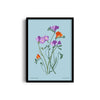 Floral Frescoes Botanical Modern Wall Art