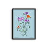 Floral Frescoes Botanical Modern Wall Art