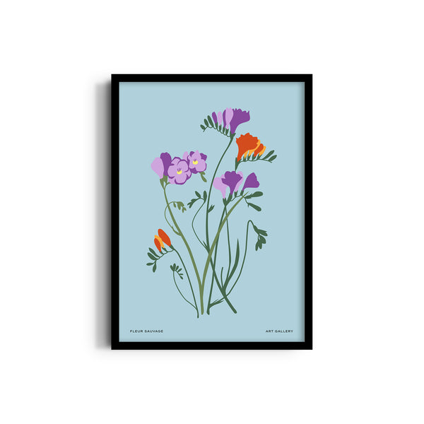Floral Frescoes Botanical Modern Wall Art
