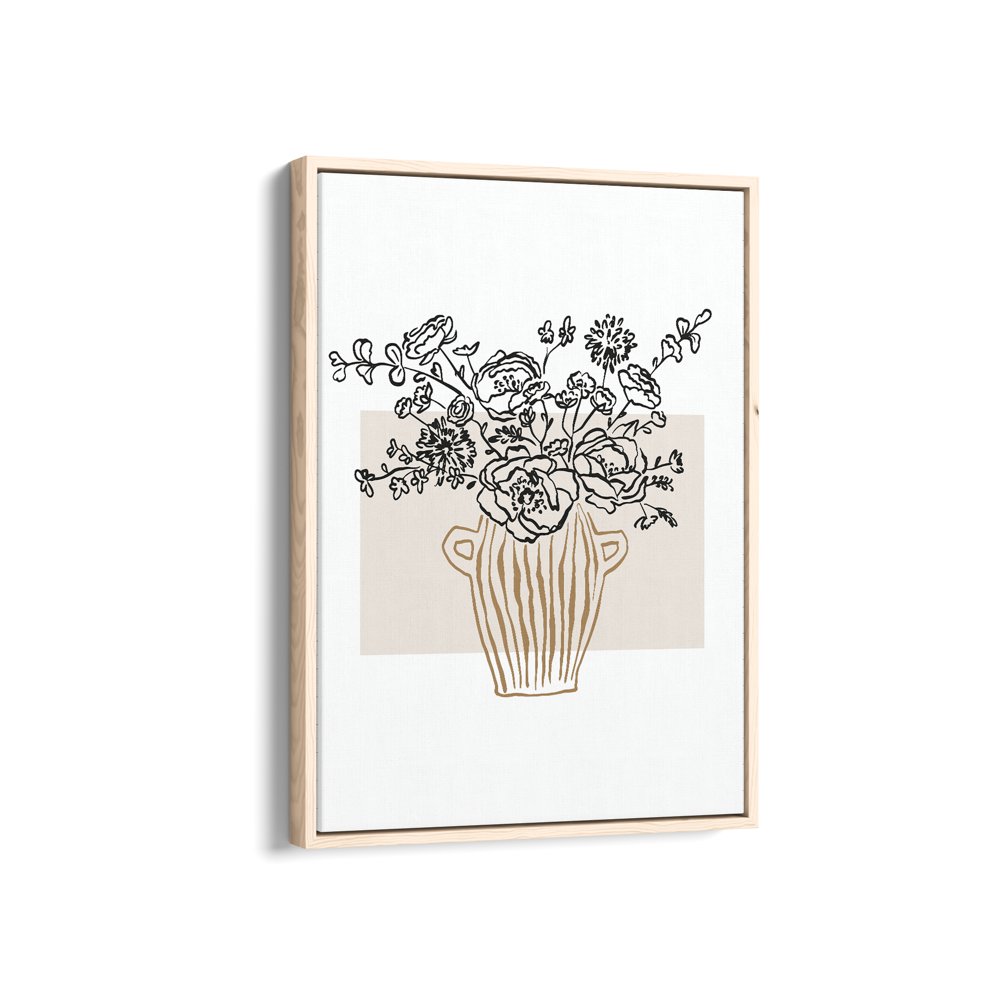Flower Frolic Dancing Wall Art