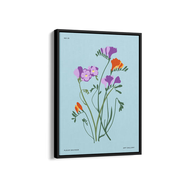 Floral Frescoes Botanical Modern Wall Art