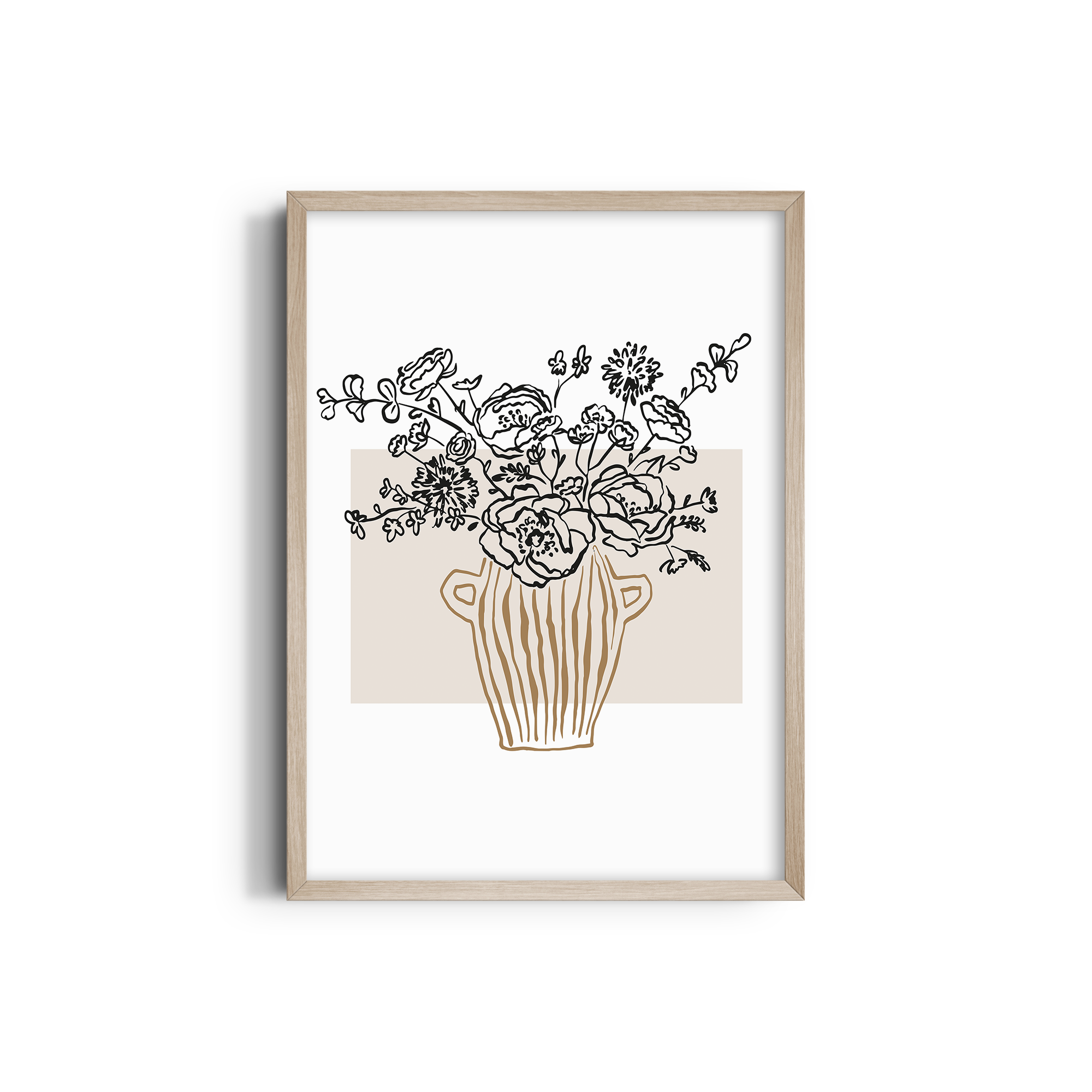Flower Frolic Dancing Wall Art