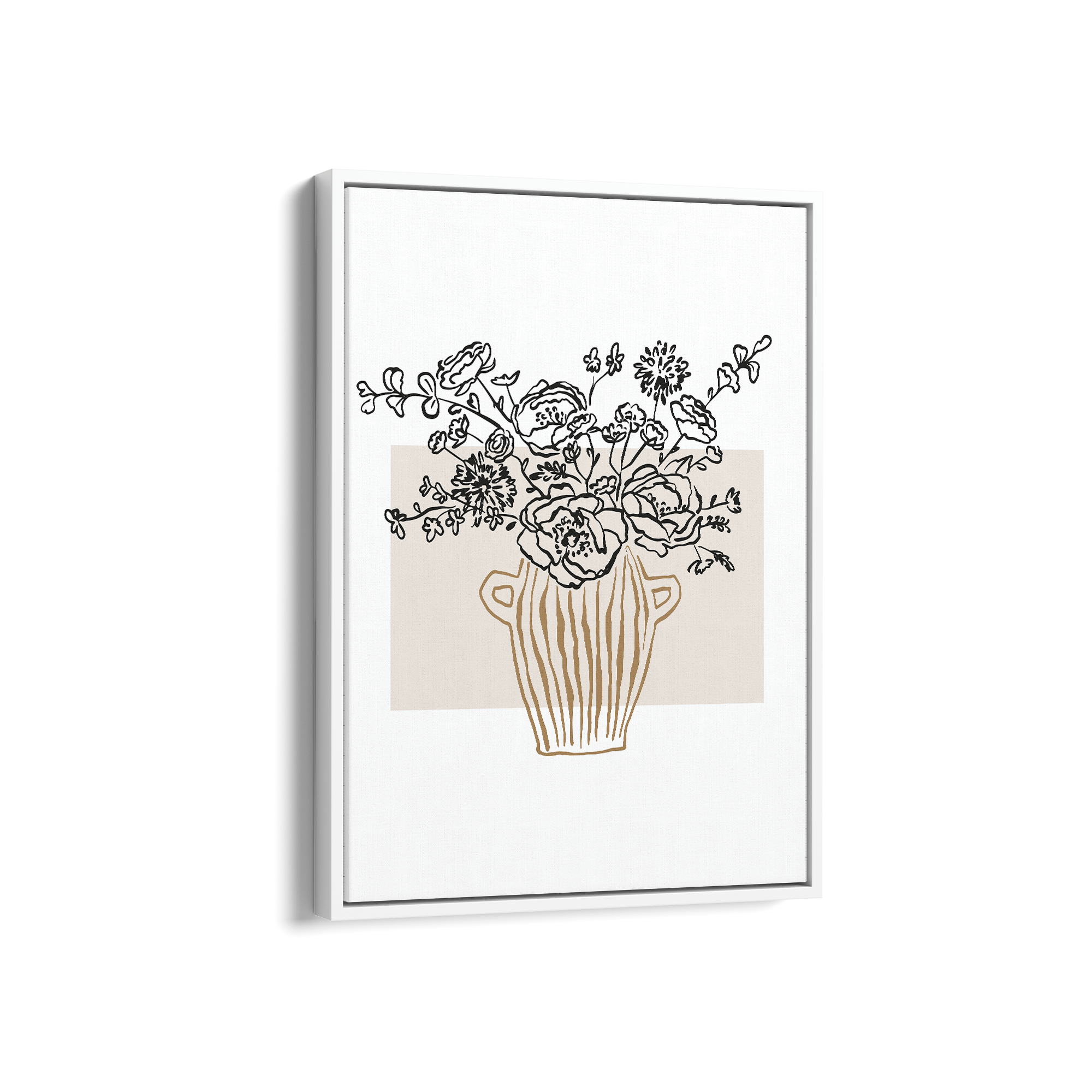 Flower Frolic Dancing Wall Art