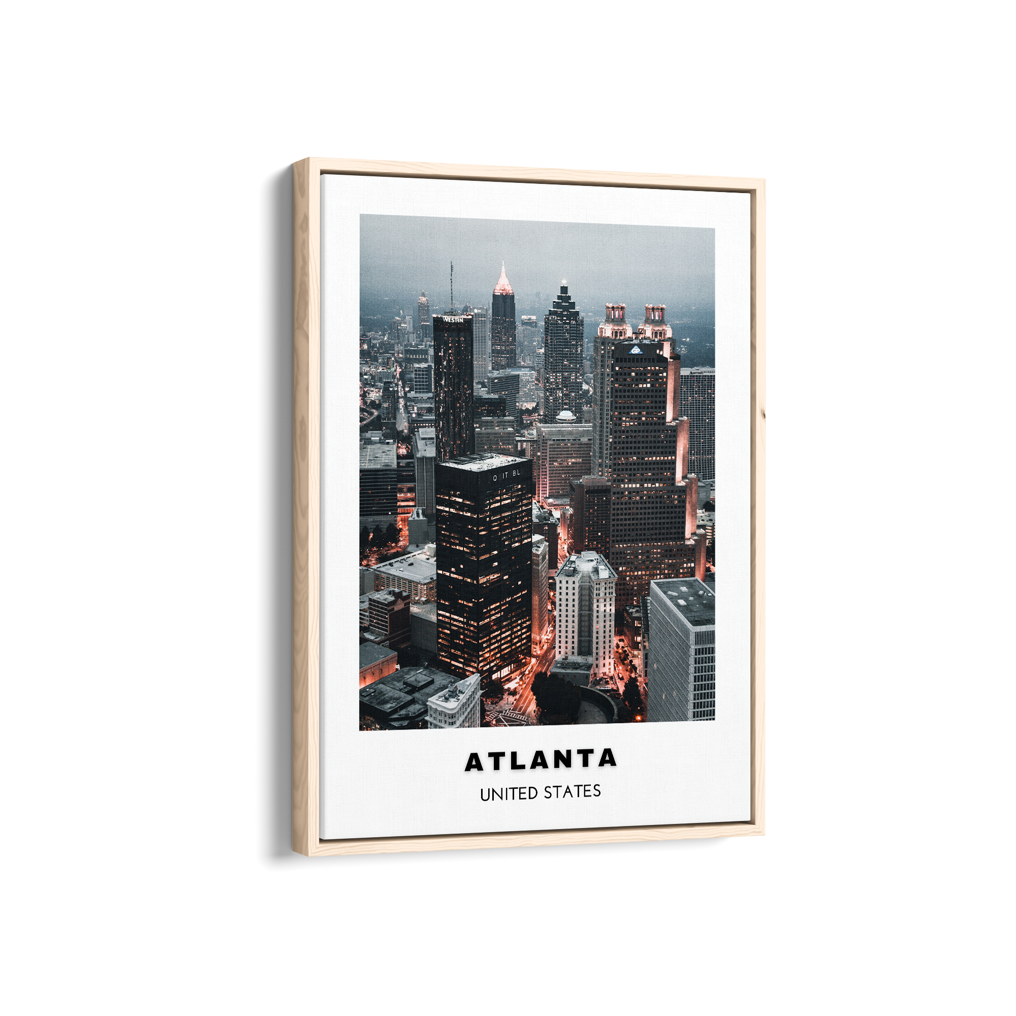 Atlanta Colored City Art