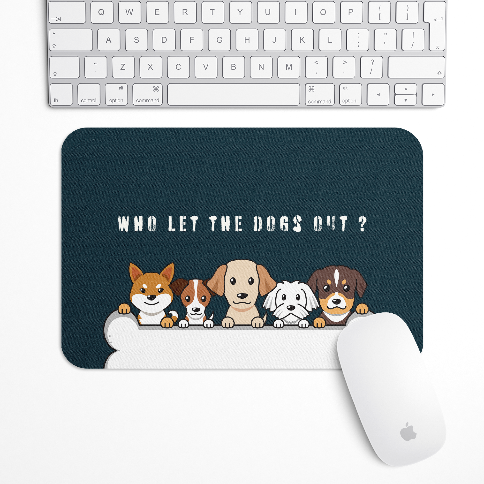 Who let the dogs out Gaming Mouse Pad