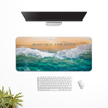 Make your own waves Beach Desk Mat | Desk Pad | Mouse Pad