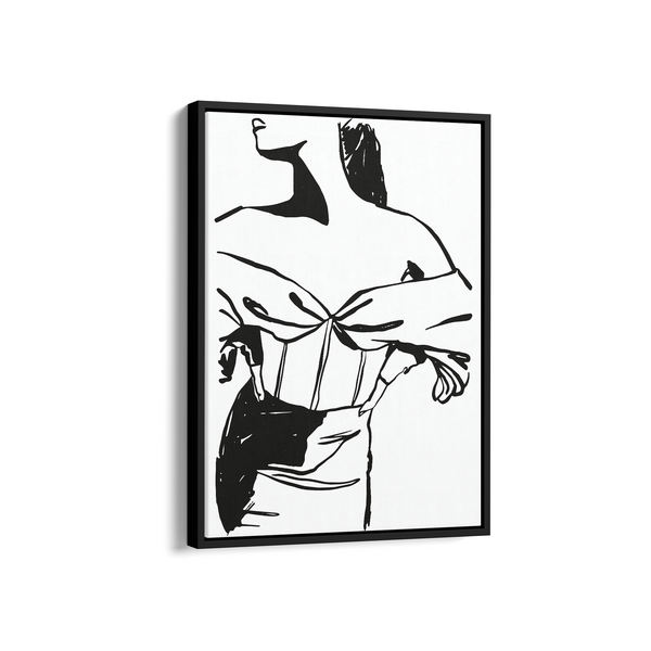 Confident Flair Dancing Wall Art