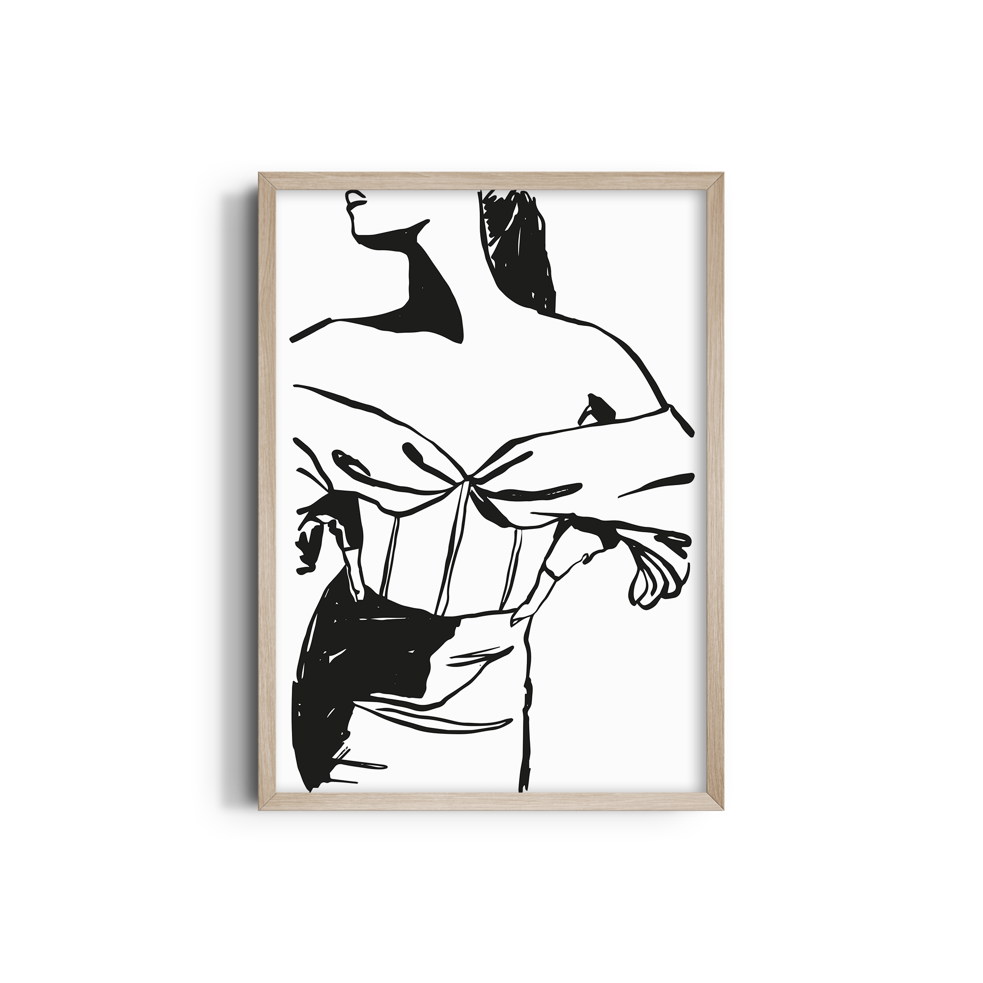 Confident Flair Dancing Wall Art