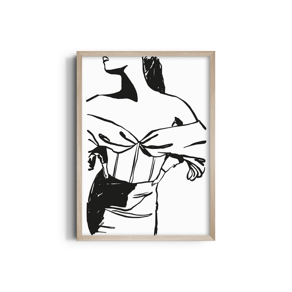 Confident Flair Dancing Wall Art